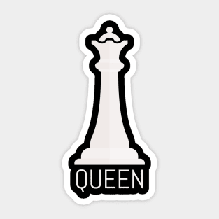 Chess Piece Queen Sticker